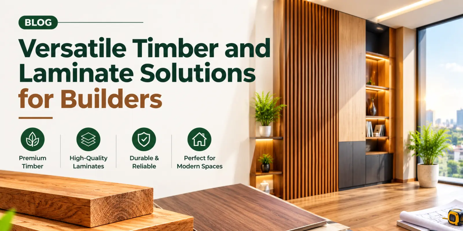 Versatile Timber and Laminate Solutions for Builders
