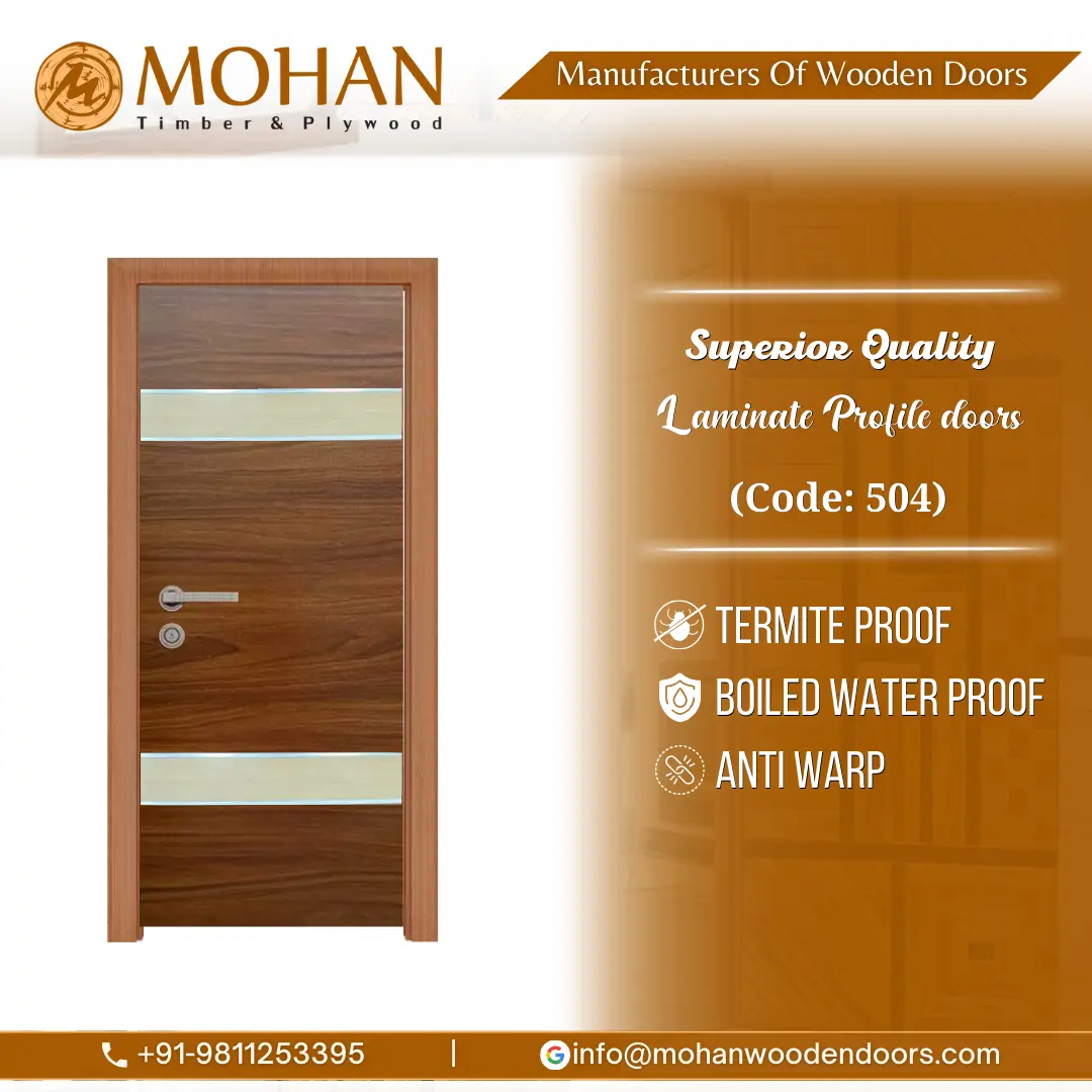 Laminate profile doors